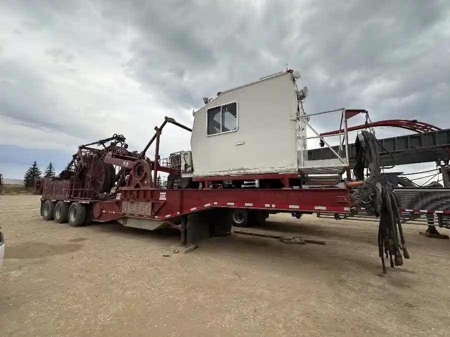 2012 NOV Hydra Rig Coiled Tubing Trailer Mounted unit 33C12 - SICODEL