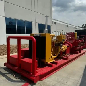 Triplex Pump Skid Unit